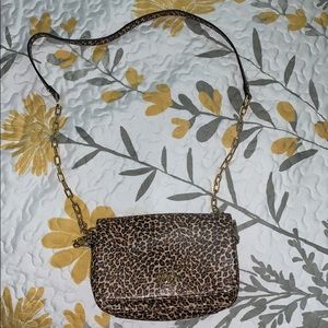 Cheetah Print Tory Burch Crossbody Bag